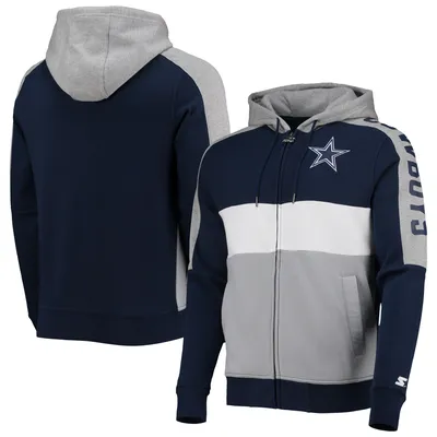 Dallas Cowboys Color Block Men's Nike Therma NFL Pullover Hoodie