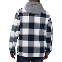 Veste à capuche et fermeture éclair intégrale Dallas Cowboys Big Joe Starter pour homme, bleu marine
