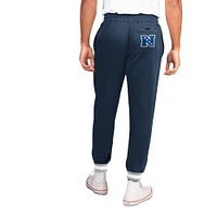 Men's Starter Navy Dallas Cowboys Blitz Fleece Jogger Pants