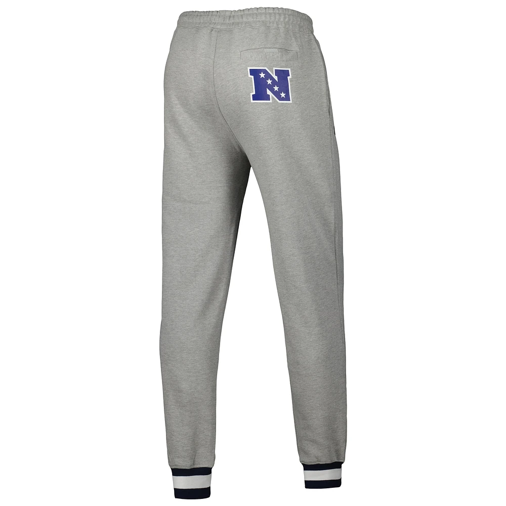 Men's Starter Navy Dallas Cowboys Blitz Fleece Jogger Pants