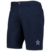 Men's Tommy Bahama Navy Dallas Cowboys Boracay Tri-Blend Shorts