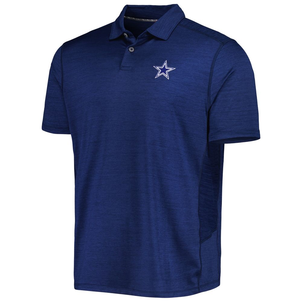 Men's Tommy Bahama Navy Dallas Cowboys Delray Frond IslandZone Polo