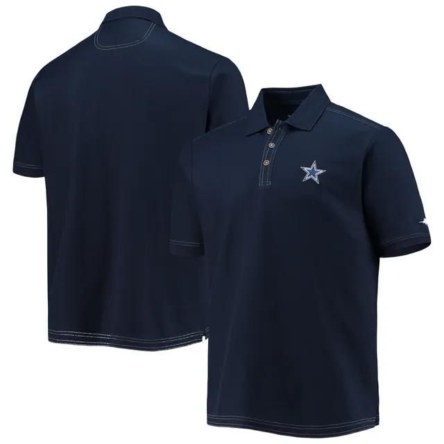 Antigua Men's Navy Dallas Cowboys Compass Polo