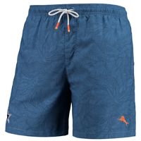 Men's Tommy Bahama Navy Dallas Cowboys Naples Layered Leaves Swim Trunks