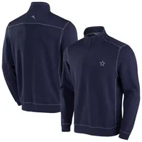 Dallas Cowboys Sideline Men's Nike NFL 1/2-Zip Hooded Jacket.