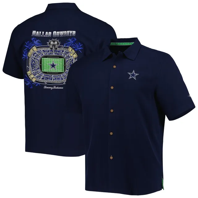 Men's Reyn Spooner Navy New England Patriots Kekai Button-Up