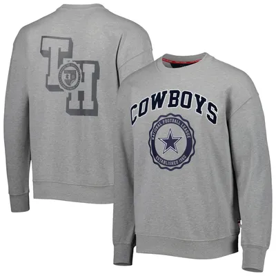 Dallas Cowboys Tommy Hilfiger Ronald Crew Sweatshirt - Heather Gray