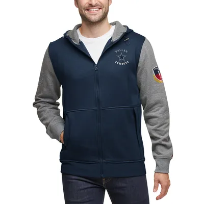 Dallas Cowboys Youth Color Block Full Zip Hoodie