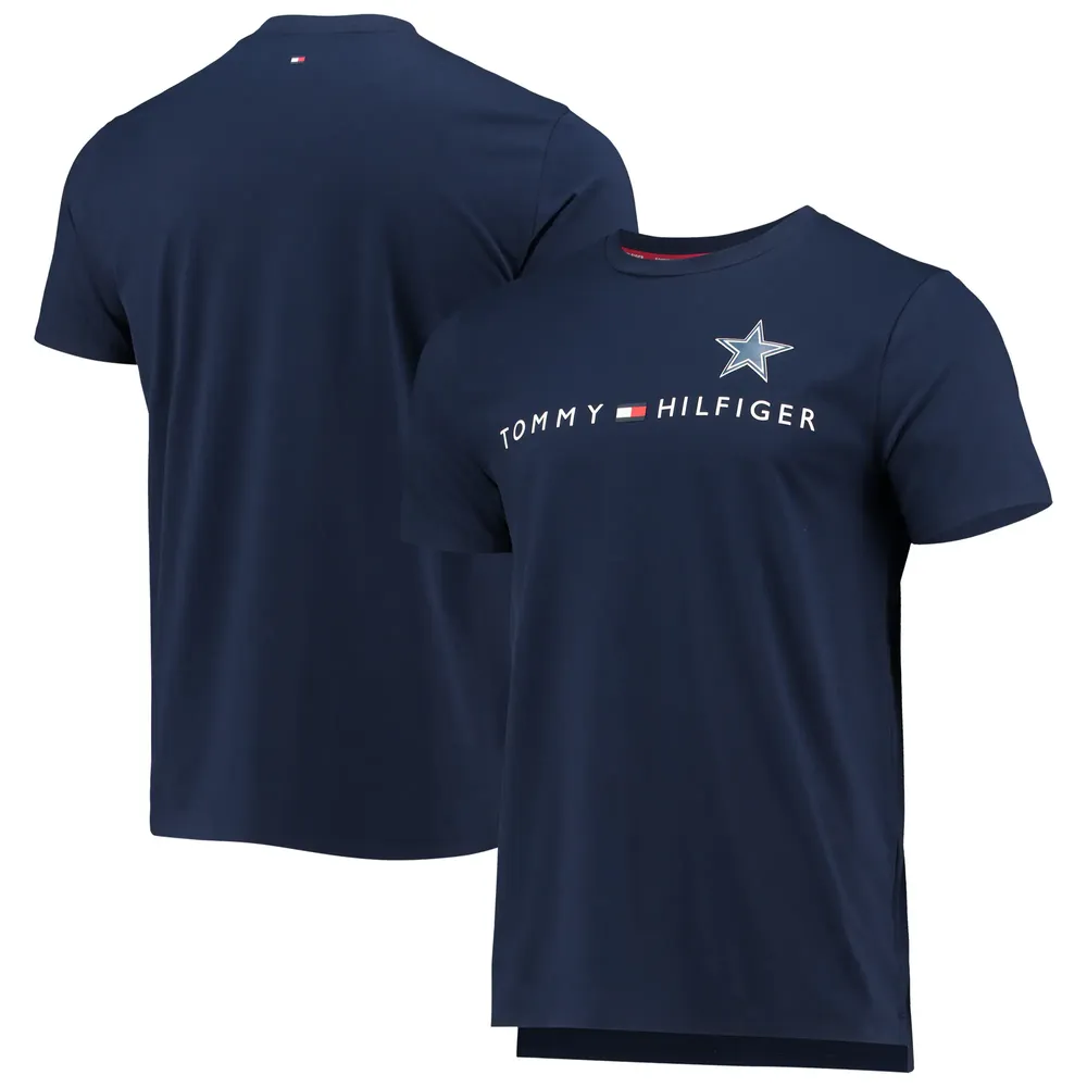 T-shirt graphique Tommy Hilfiger bleu marine Dallas Cowboys pour hommes