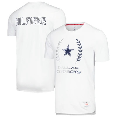 T-shirt Tommy Hilfiger blanc Dallas Cowboys Miles pour hommes