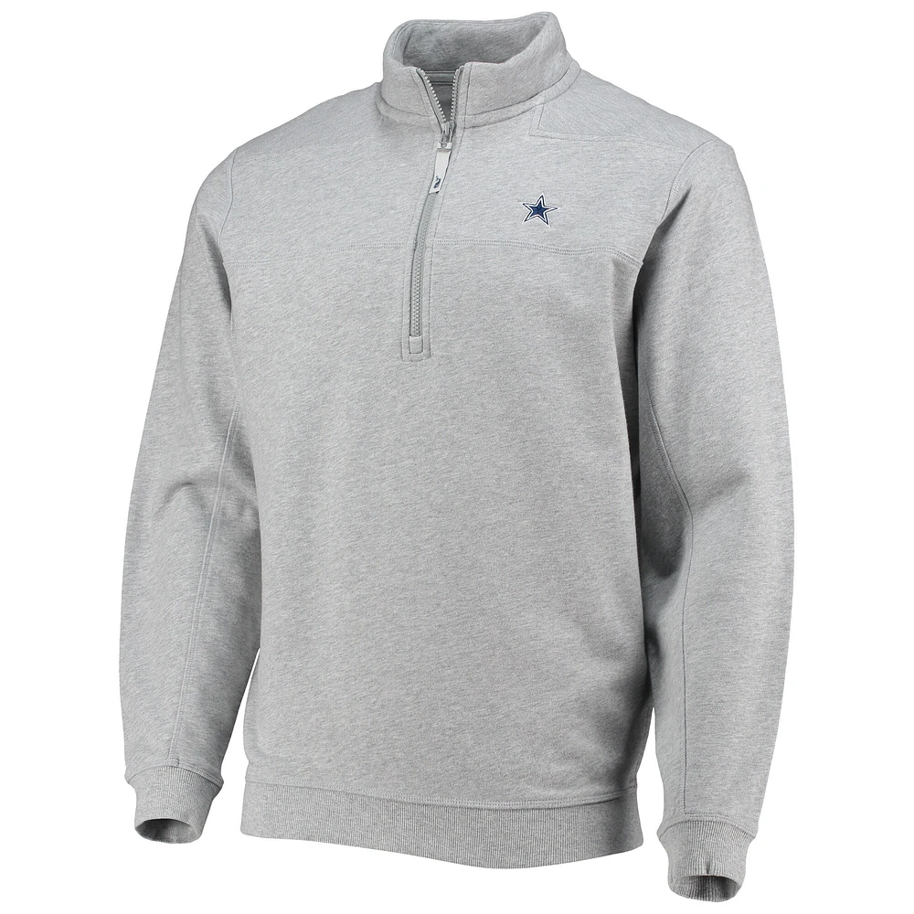 Sweat-shirt Vineyard Vines gris chiné Dallas Cowboys Shep pour homme