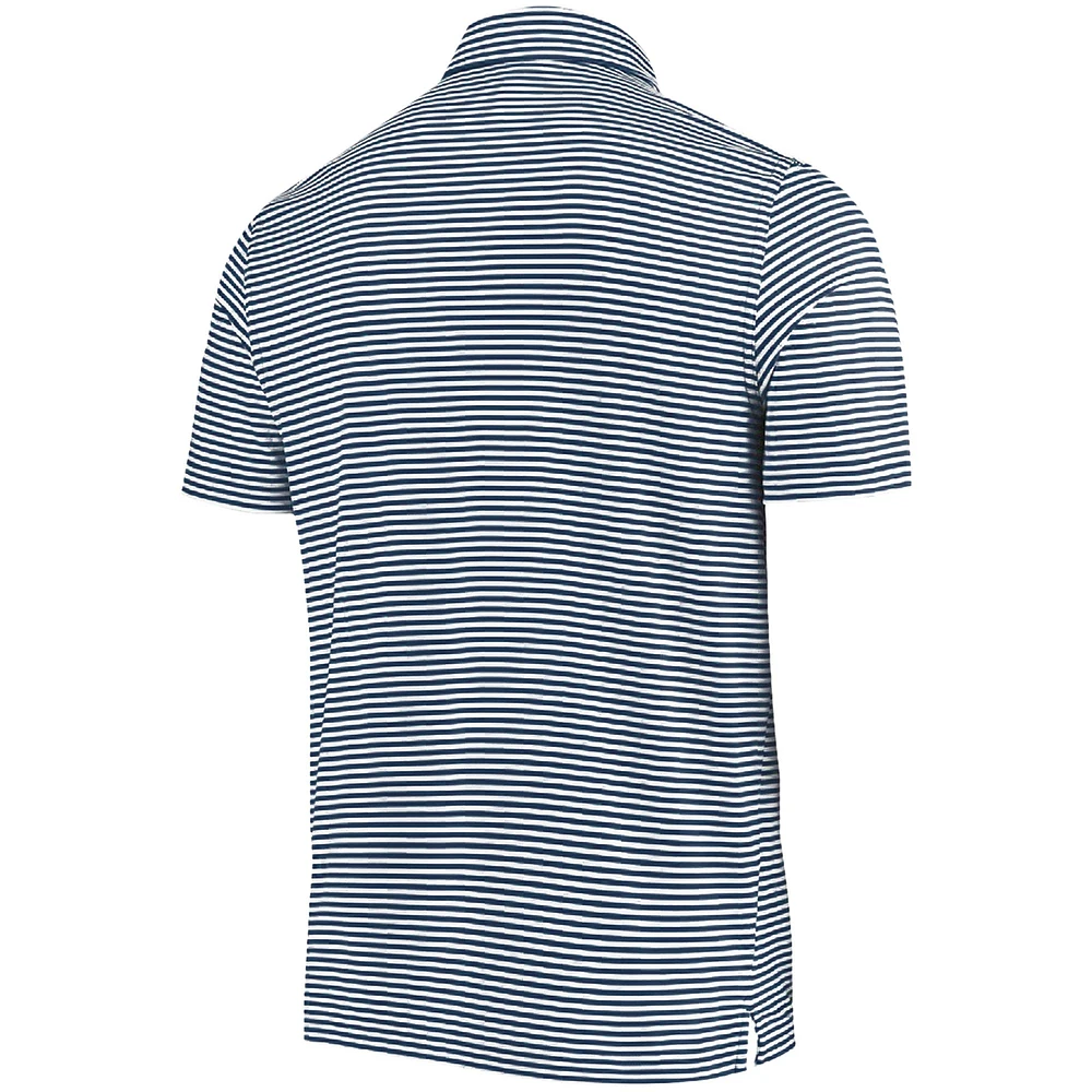 Polo Vineyard Vines pour homme bleu marine/blanc Dallas Cowboys Team Logo Winstead Stripe