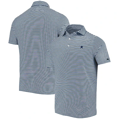 Polo Vineyard Vines pour homme bleu marine/blanc Dallas Cowboys Team Logo Winstead Stripe