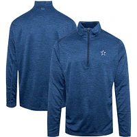 Men's Vineyard Vines Navy Dallas Cowboys Star Sankaty Quarter-Zip Jacket