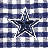 Chemise boutonnée à manches longues Vineyard Vines Royal Dallas Cowboys On-the-Go brrr Tri-Blend pour hommes