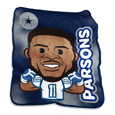 Micah Parsons Dallas Cowboys 50" x 60" Couverture de caricature de joueur