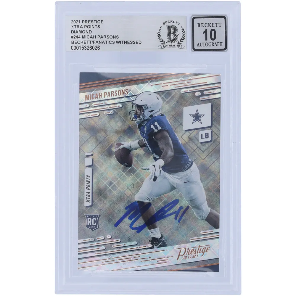 2021 Panini NFL Chronicles Legacy Micah Parsons Rookie Card #210 - Cowboys