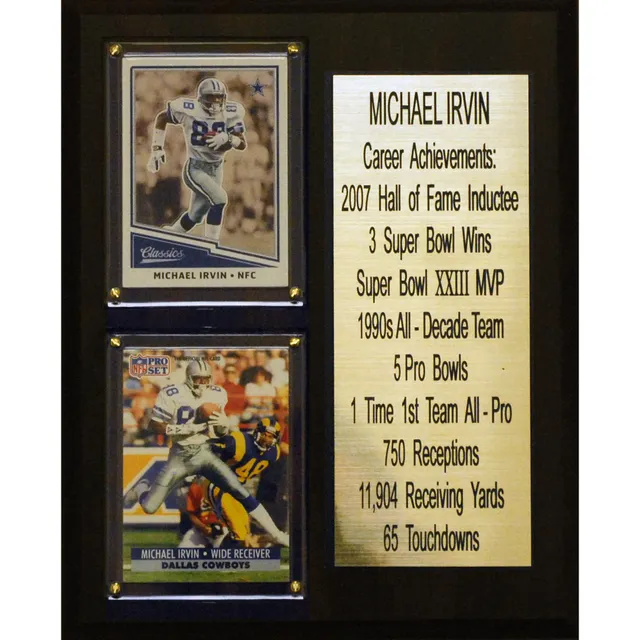 Michael Irvin Dallas Cowboys Highland Mint 13'' x 13'' Jersey Number Frame