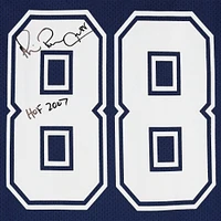 Michael Irvin Dallas Cowboys Autographed Blue 1996 Mitchell & Ness Authentic Jersey with "HOF 2007" Inscription
