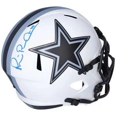 Lids Emmitt Smith Dallas Cowboys Fanatics Authentic Autographed Riddell  Eclipse Alternate Speed Mini Helmet