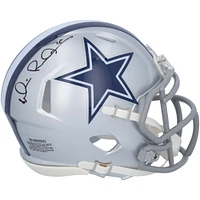 Michael Irvin Dallas Cowboys Autographed Riddell Speed Mini Helmet 