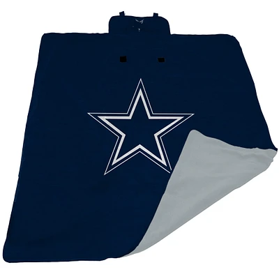 Dallas Cowboys 60'' x 80'' All-Weather XL Outdoor Blanket - Navy