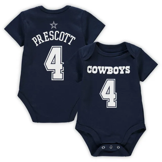 Lids Dallas Cowboys Dream Team Newborn & Infant Onesie, Pants Hat Set -  White/Navy