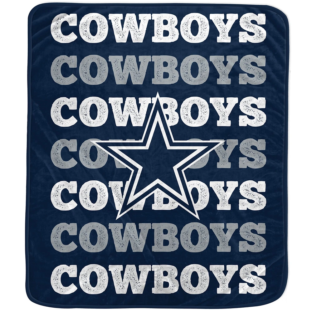 Couverture en peluche avec logo Pegasus Dallas Cowboys 60'' x 70''