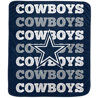 Pegasus Dallas Cowboys 60'' x 70'' Logo Wordmark Plush Blanket