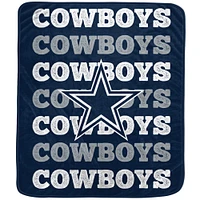 Pegasus Dallas Cowboys 60'' x 70'' Logo Wordmark Plush Blanket