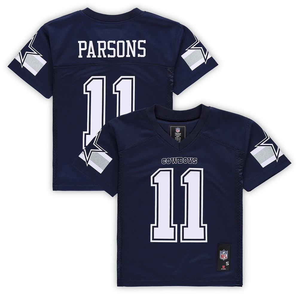 Maillot de joueur réplique des Cowboys Dallas Micah Parsons pour enfants d'âge préscolaire