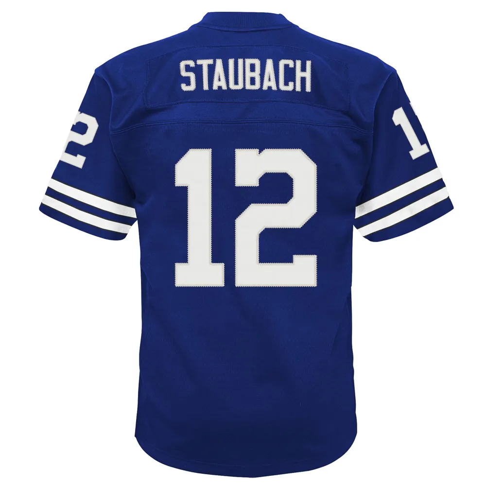 Préscolaire Mitchell & Ness Roger Staubach Navy Dallas Cowboys 1971 Retired Player Legacy Jersey