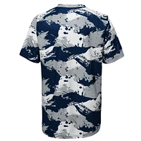 T-shirt préscolaire bleu marine/argent à motif croisé des Cowboys de Dallas