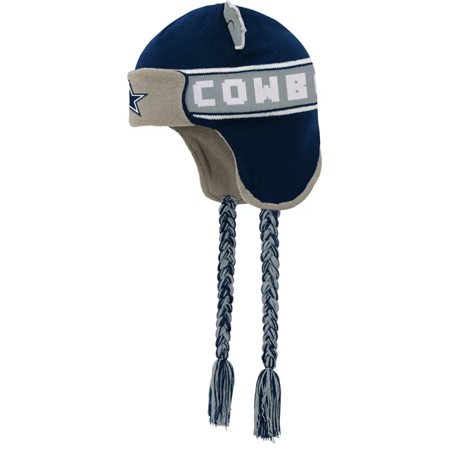 Lids Dallas Cowboys '47 Stylus Cuffed Knit Hat with Pom - Navy