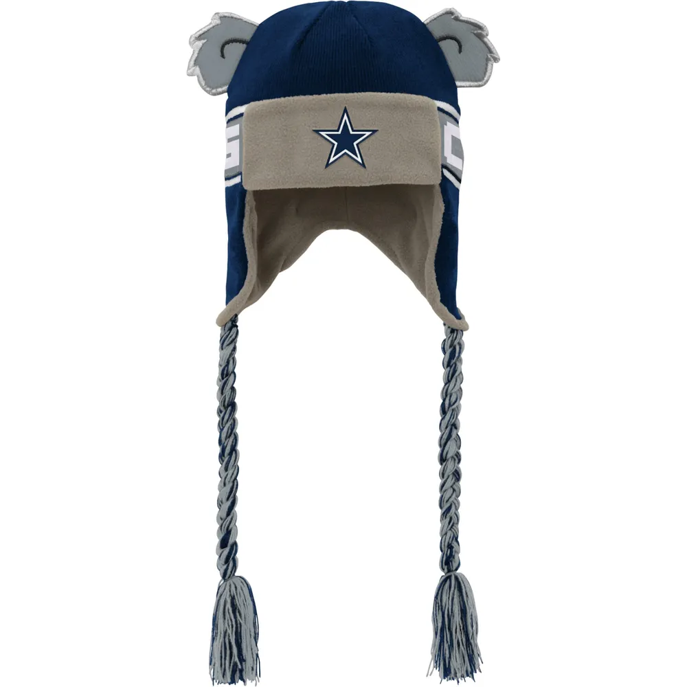 Lids Dallas Cowboys New Era Knit Trapper Hat - Navy