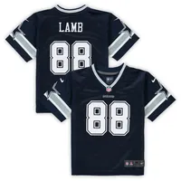 Womens Dallas Cowboys Nike Home Game Team Colour Jersey - Navy - CeeDee Lamb