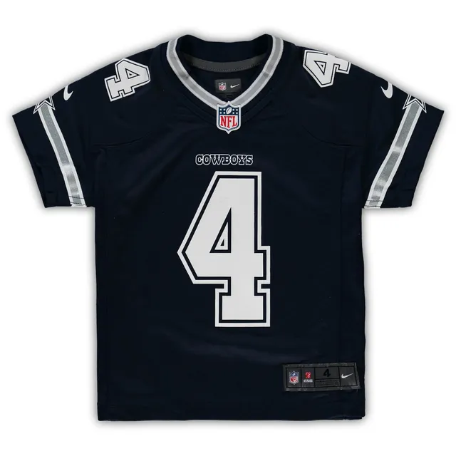 Nike Dak Prescott Navy Dallas Cowboys Game Team Jersey