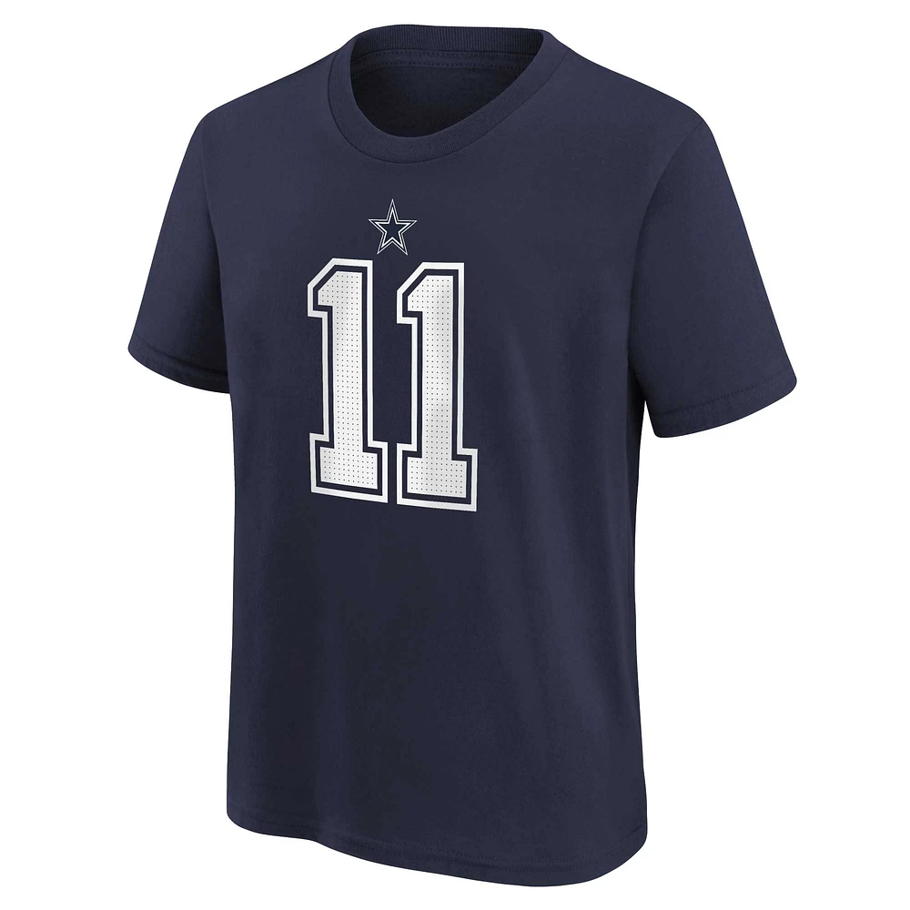 Preschool Nike Micah Parsons Navy Dallas Cowboys Player Name & Number T-Shirt