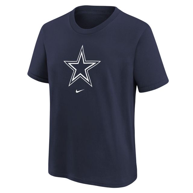 Préscolaire Nike Dallas Cowboys Logo Football bleu marine - T-shirt