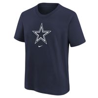 Preschool Nike Navy Dallas Cowboys Logo Football - T-Shirt