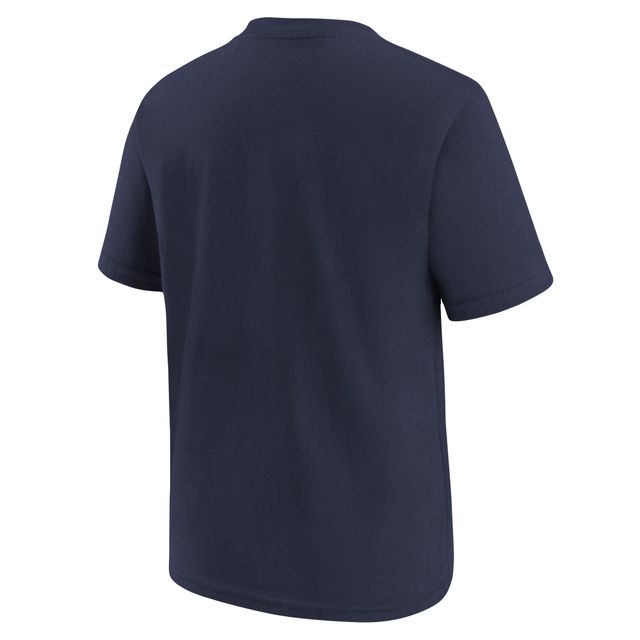 Préscolaire Nike Dallas Cowboys Logo Football bleu marine - T-shirt