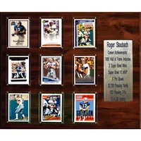 Roger Staubach Dallas Cowboys Framed 15 x 17 Hall of Fame Career Profile