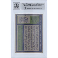 Carte de recrue 10 authentifiée signée Roger Staubach Dallas Cowboys Topps #200 de 1972 Beckett Fanatics