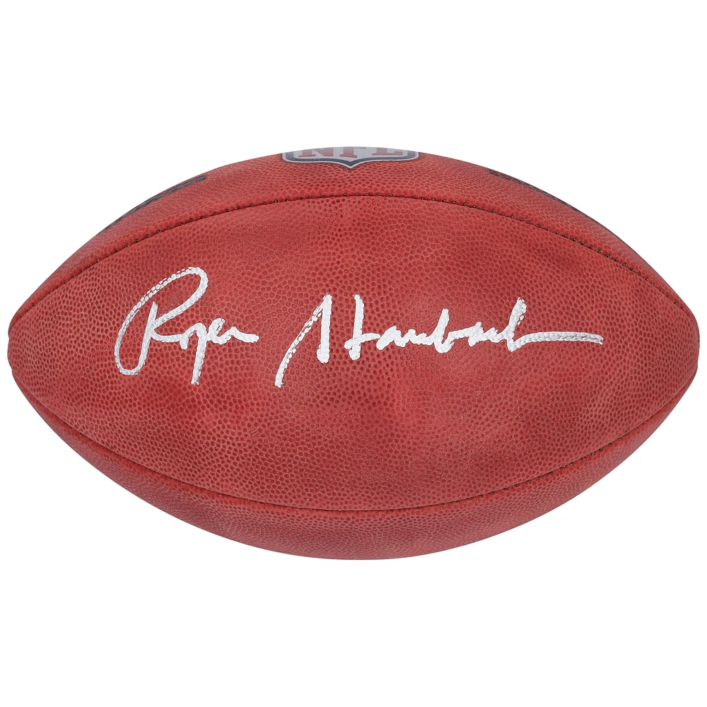 Roger Staubach Dallas Cowboys Autographed Duke Full Color Football