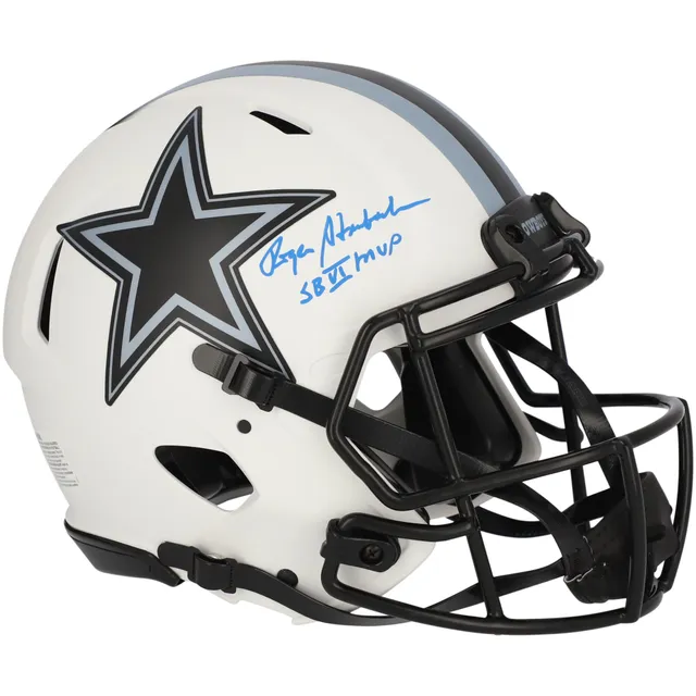 Lids Roger Staubach Dallas Cowboys Fanatics Authentic Autographed Riddell Lunar  Eclipse Alternate Speed Authentic Helmet