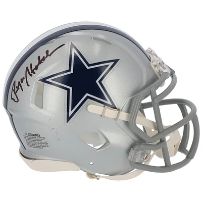 Casque Riddell Speed ​​Mini autographié par Roger Staubach des Dallas Cowboys