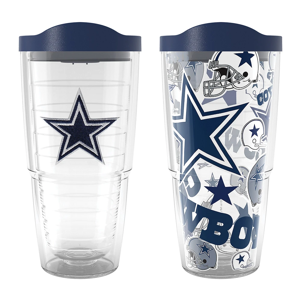 Tervis Dallas Cowboys NFL Lot de 2 allover et emblème