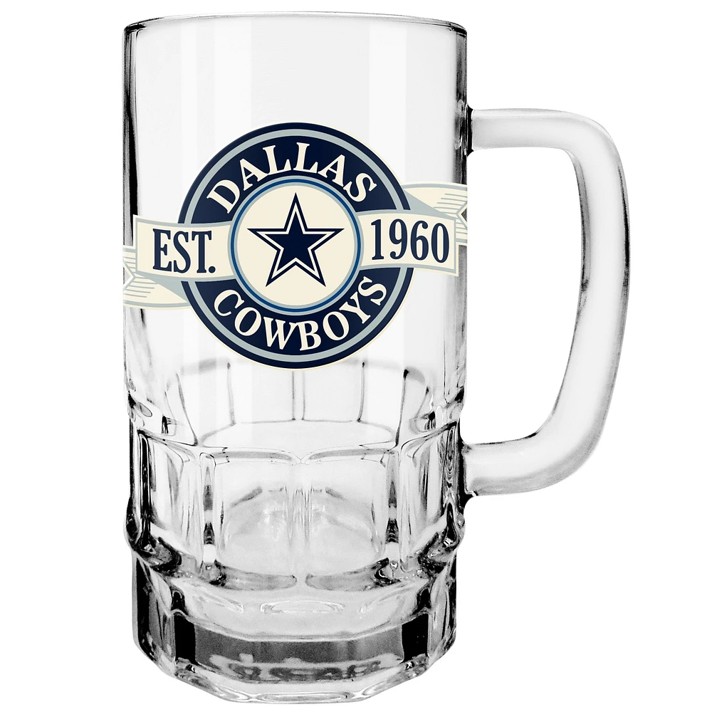 Le Sports Vault Dallas Cowboys 18 oz. Chope à bière