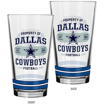 The Sports Vault Dallas Cowboys Lot de 2 verres à mélanger