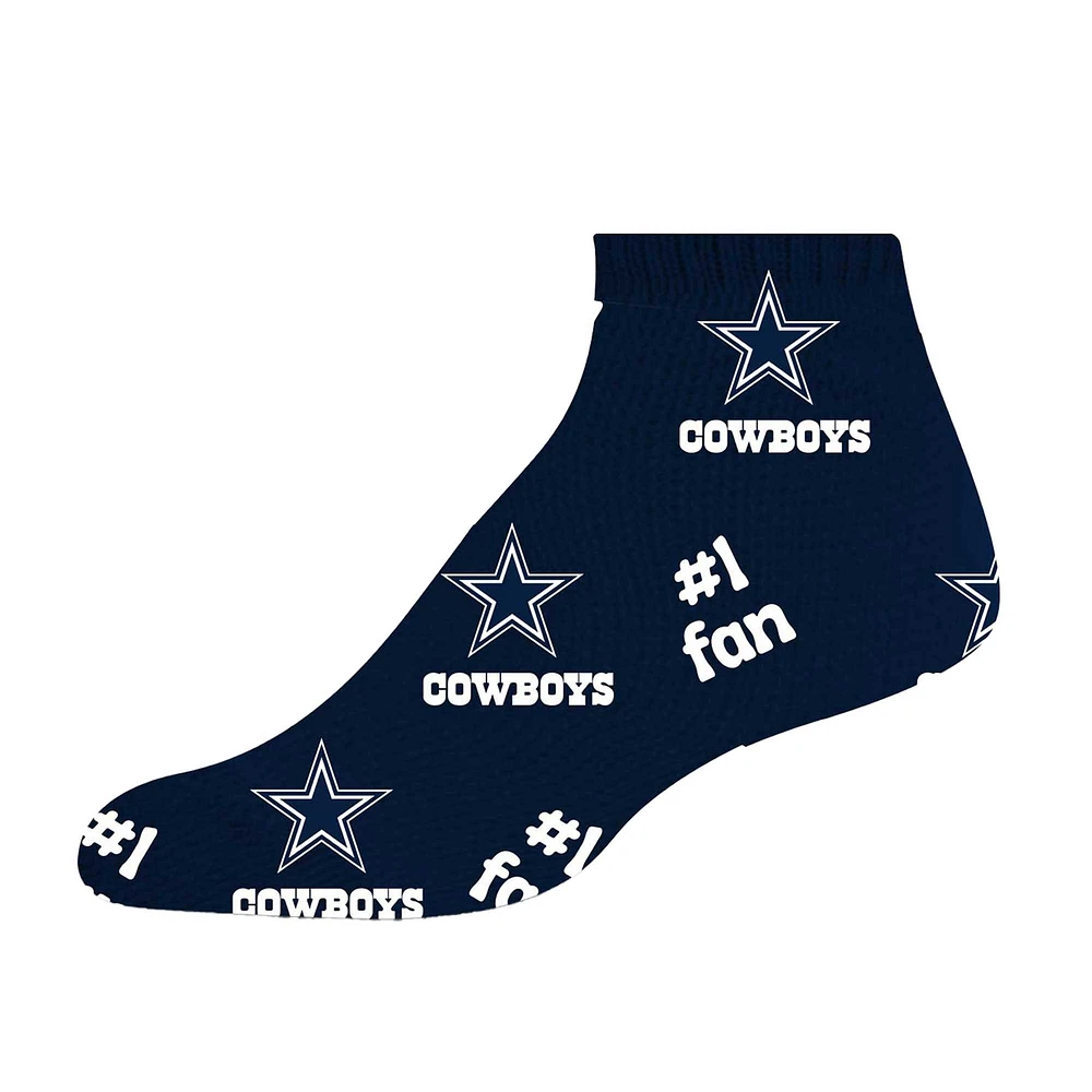 Chaussettes pour tout-petits pieds nus Dallas Cowboys #1 Fan